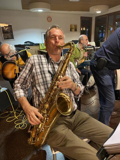 Johnny Mühleck war wie immer gut aufgelegt und bei den Jazzimprovisationen in seinem Element. | Foto: privat