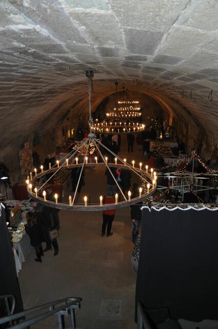 Im Gewölbekeller der Burg. | Foto: Daniela Somers