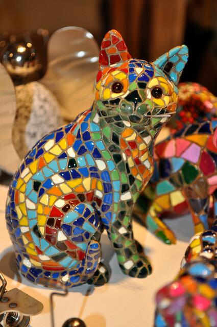 Schön gefertigt mit Mosaik | Foto: Daniela Somers