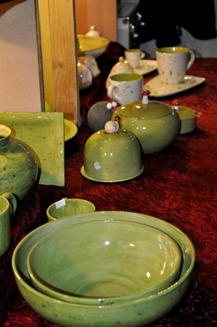 Stand mit sehr schönen Keramikteilen | Foto: Daniela Somers