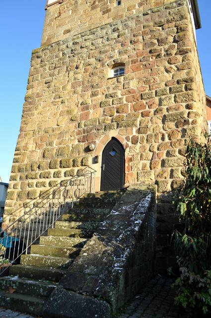 Im Turm gibt es eine Heimatstube, die auch nach Vereinbarung besichtigt werden kann. | Foto: Daniela Somers