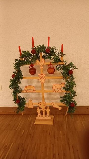 Ein nordfriesischer Weihnachtsbaum | Foto: Ursula Hamann