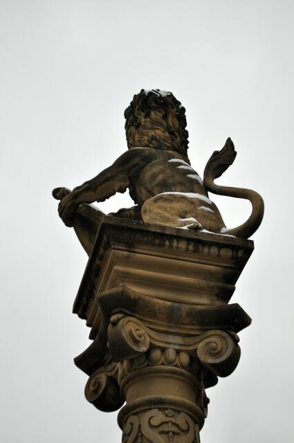 Löwe vom Löwenbrunnen. | Foto: Daniela Somers
