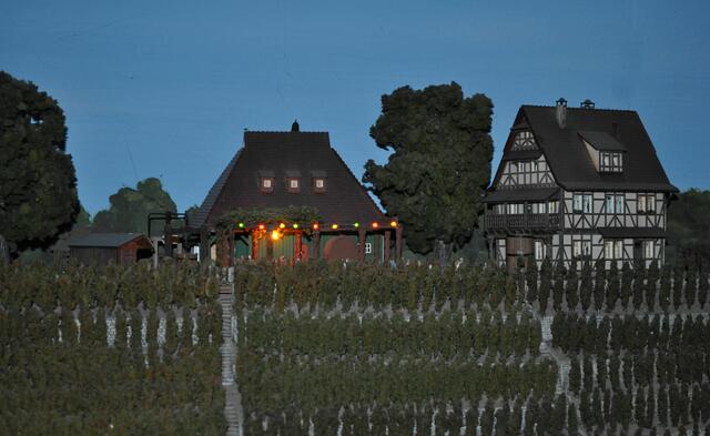Es ist Abend und die Lichter gehen an. | Foto: Daniela Somers