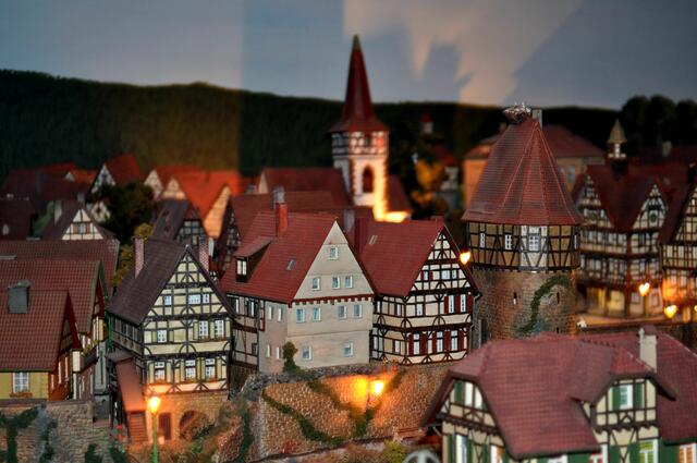 Teilweise sind Glasscheiben davor und es ist schwer zu fotografieren. | Foto: Daniela Somers