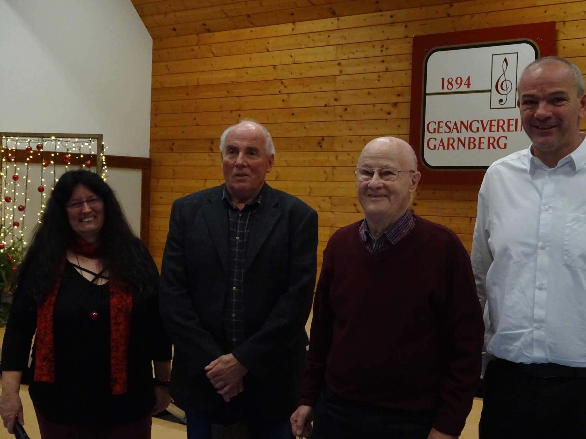 Gesangverein Garnberg 1894 e.V. Ehrungen beim Gesangverein Garnberg