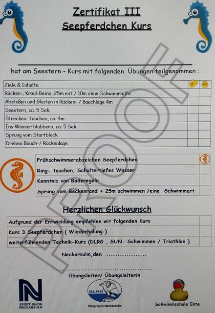 Foto: Schwimmschule Ente