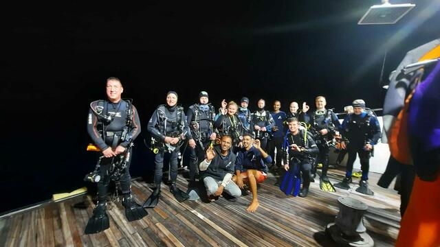 Gruppenbild vor dem Nauchttauchgang | Foto: Ralf Herrmann
