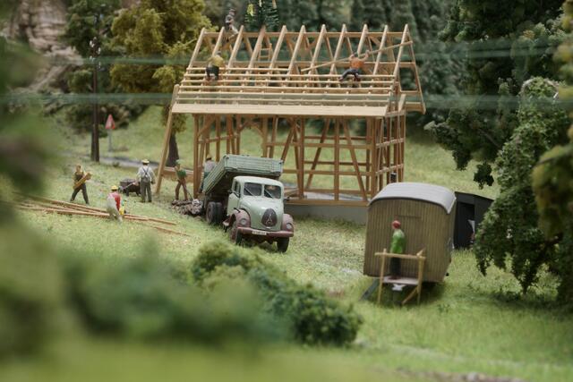 Wir geben es gerne zu: Der Bau wird niemals fertig werden  :-) | Foto: Helmut Epp