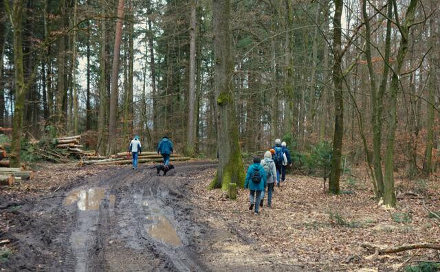 Aber auch morastige Gelände mußte überwunden werden. | Foto: Isolde Reitz