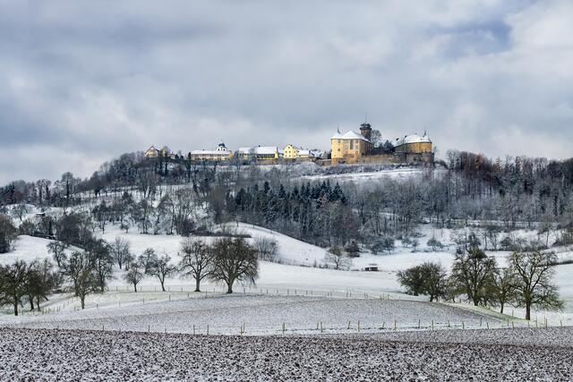 Waldenburg im Winter. | Foto: Rüdiger Reingräber