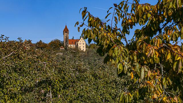 Schloss Stocksberg im Herbst. | Foto: Erwin Weigend