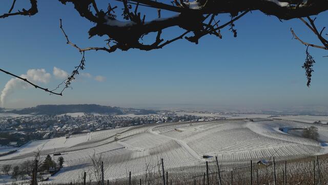 Der Blick vom Staufenberg im Winter. | Foto: Ulrich Rank