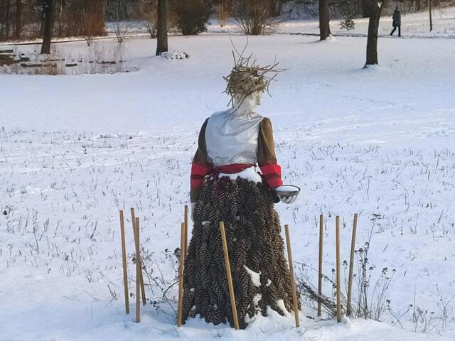 Amicam im Winterkleid - sie ist ziemlich abgehärtet und wird nicht frieren.  | Foto: sigischlottke