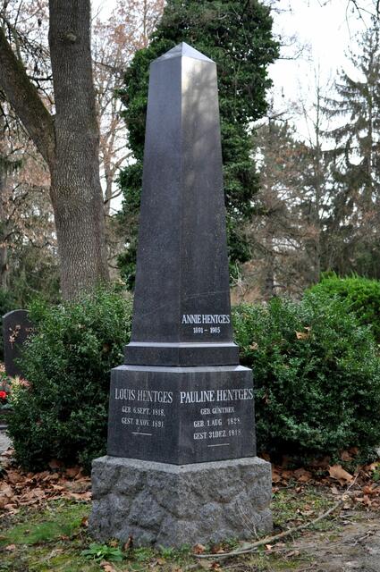 Louis Hentges war Politiker, Brauereibesitzer und Gastwirt. Nach ihm wurde auch eine Strasse in Heilbronn benannt. | Foto: Daniela Somers