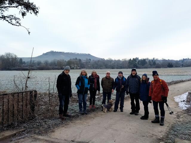 Zu diesem Berg dort müssen wir hin.  | Foto: sigischlottke