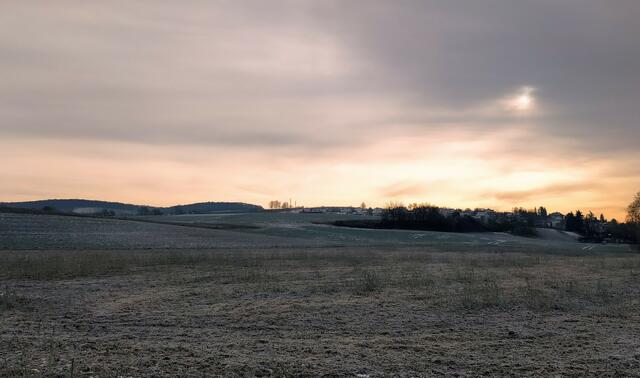 Wunderschönes cremiges Licht taucht die Landschaft in Pastelltöne.  | Foto: sigischlottke