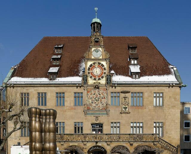 Astronomische Uhr mit 3 Zifferblättern mit Glocken-und Figurenspielen,
Heilbronn | Foto: c uschipohl