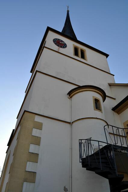 Kirchturm der Pfarrkirche St. Cornelius und Cyprian | Foto: Daniela Somers
