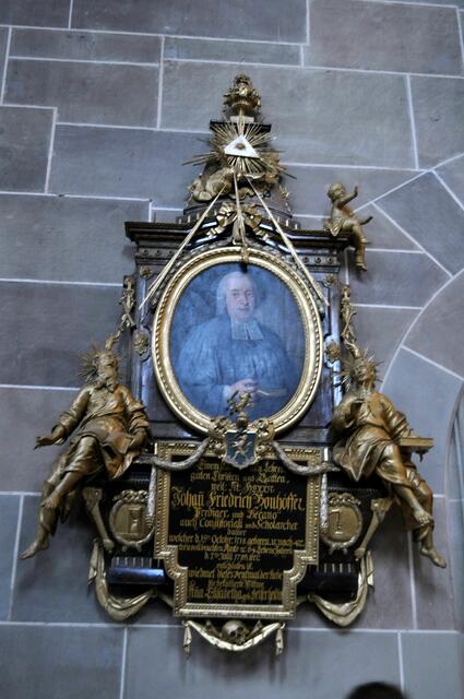  Epitaph des Stättmeisters Johann Friedrich Bonhöffer, | Foto: Daniela Somers