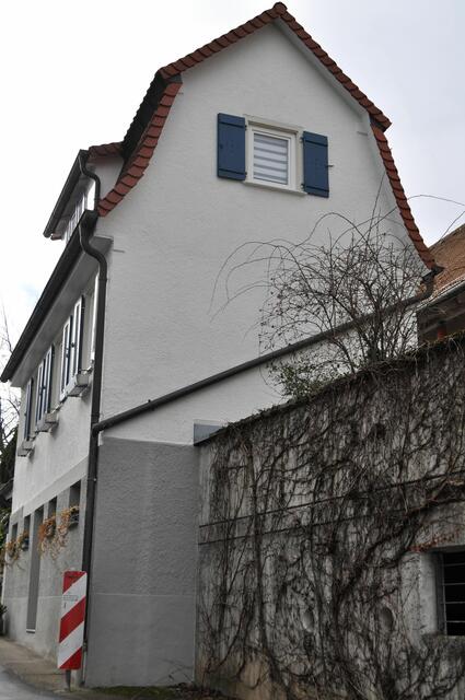 Und noch so ein schmales Häusle. Man hat eben gebaut wie es gerade gepasst hat. | Foto: Daniela Somers