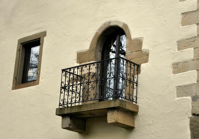 Der Balkon lässt mich an Rapunzel denken. Hier stand sie vielleicht und hat ihr Haar herunter gelassen :-)) | Foto: Daniela Somers