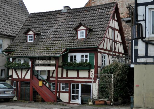 Fachwerkhaus, nicht namentlich bekannt. | Foto: Daniela Somers