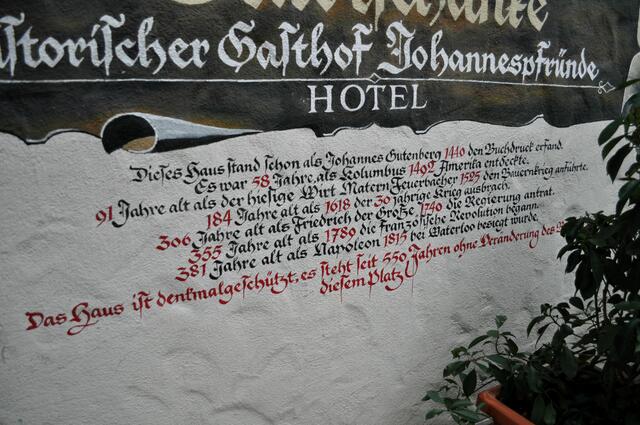 Schrift an der Hauswand der Stadtschänke | Foto: Daniela Somers
