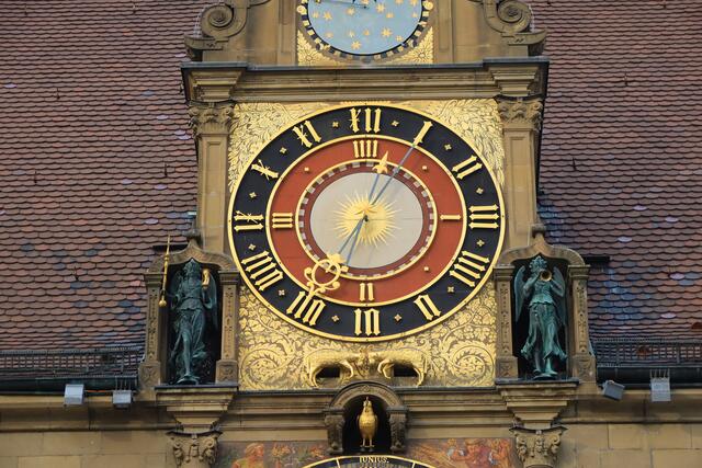 Astronomische Kunstuhr am Rathaus zu Heilbronn | Foto: Peter Rössler
