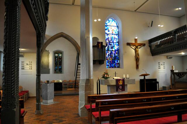 Ich hatte Glück, gerade war eine Hochzeit beendet und so konnte ich danach noch einen Blick ins Innere der Kirche werfen. | Foto: Daniela Somers