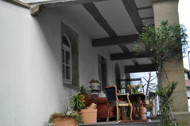 Ehemaliges Gasthaus Rose. Hier könnte ich mir sehr gut ein Cafe vorstellen. | Foto: Daniela Somers