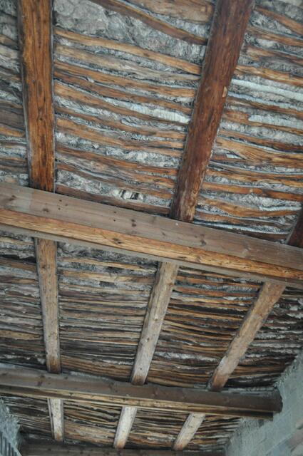 Die Decke des Hofeingangs von 1614. | Foto: Daniela Somers