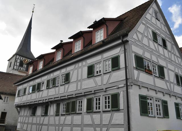 Die Scheuer von 1620. In Kriegszeiten wahrscheinlich als Schafstall genutzt. | Foto: Daniela Somers