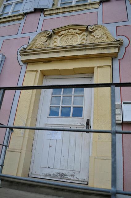 Das Portal des ehemaligen Vogtshauses. | Foto: Daniela Somers