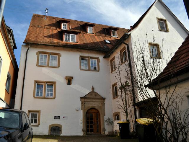 Im Volksmund das Schlössle genannt. Erstmals erbaut 1624 brannte es 1693 aus. Erst 1723 wurde es wieder aufgebaut. Heute in Privatbesitz | Foto: Daniela Somers