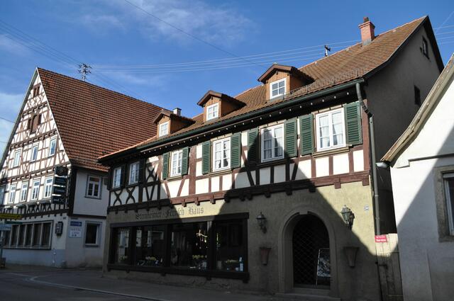 Fachwerkhaus. 1779 wurde es als Wohn-und Geschäftshaus erbaut. 1934 wurde es saniert und das Fachwerk freigelegt. Auch danach gabs noch einige Sanierungen. | Foto: Daniela Somers