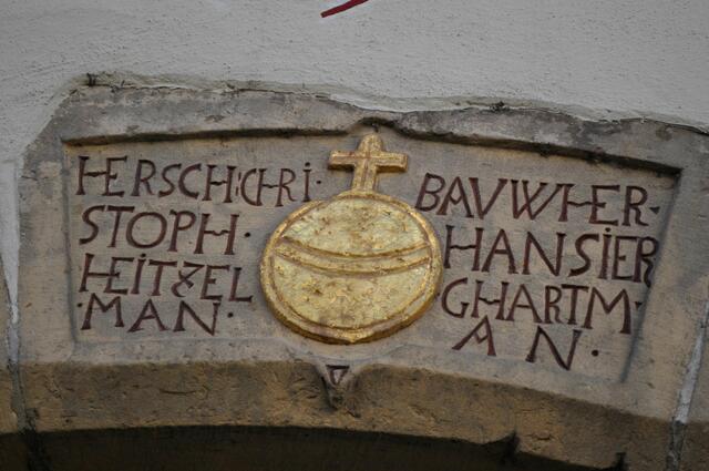 Alte Schrifttafel. | Foto: Daniela Somers