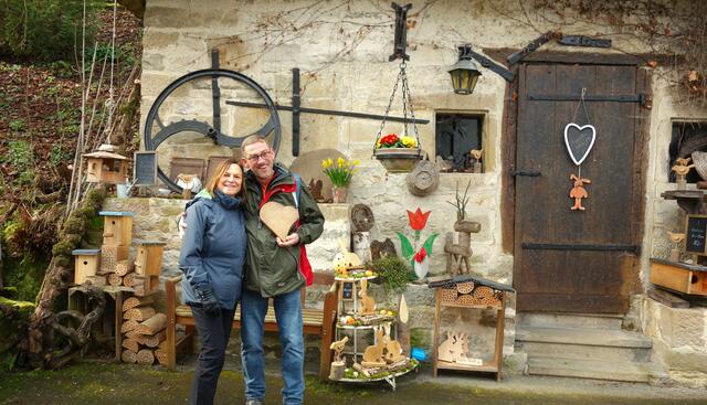 Bei der Bugmühle - zwei die sich gut verstehen. | Foto: Isolde Reitz