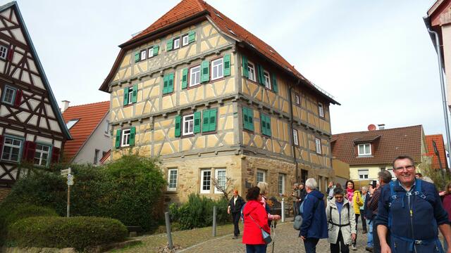 Der Heinlinscher Hof ist das einzige Gebäude das den Stadtbrand von 1693 unbeschadet überstanden hat. | Foto: Isolde Reitz