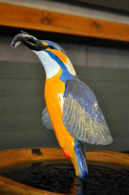 Auch ein fischender Eisvogel ist dabei | Foto: Daniela Somers