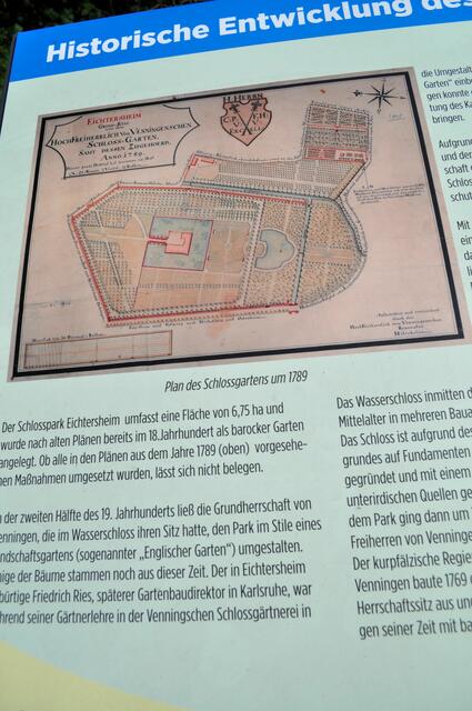 Auf Tafeln kann man sich über den Park informieren. | Foto: Daniela Somers