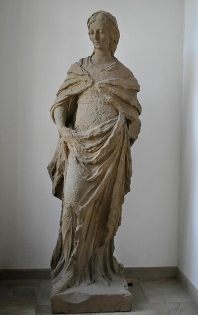 Statue im Inneren. Wer hier verewigt wurde, weiß ich leider nicht. | Foto: Daniela Somers