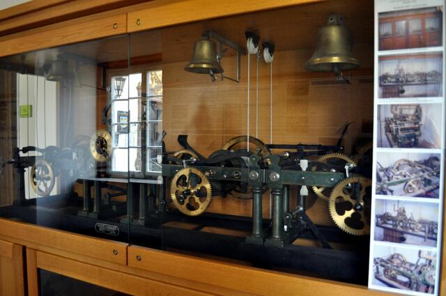 Mechanik einer Turmuhr. | Foto: Daniela Somers