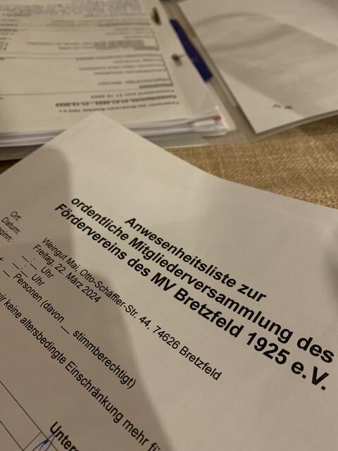 Foto: Mitgliederversammlung