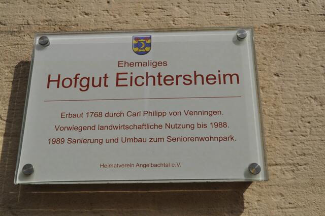 Erklärungstafel zum Hofgut | Foto: Daniela Somers