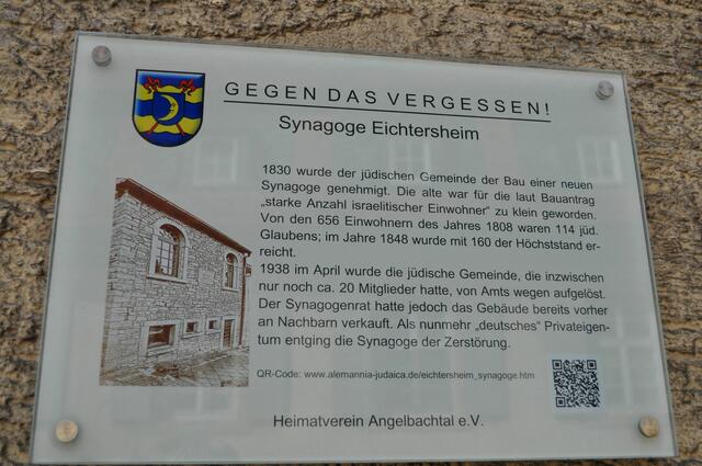 Erklärungstafel zur alten Synagoge | Foto: Daniela Somers