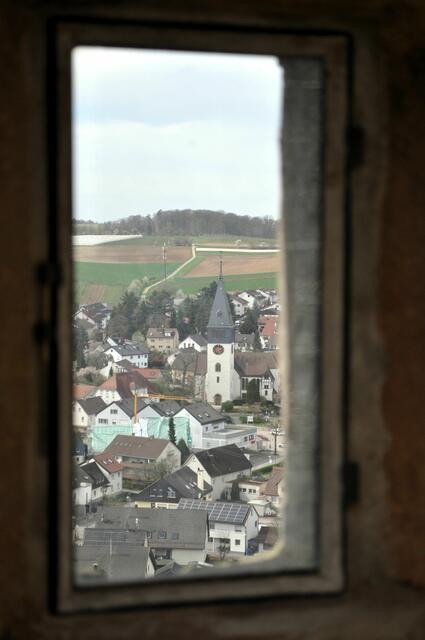 Blick aus einem Fenster auf Untergruppenbach | Foto: Daniela Somers