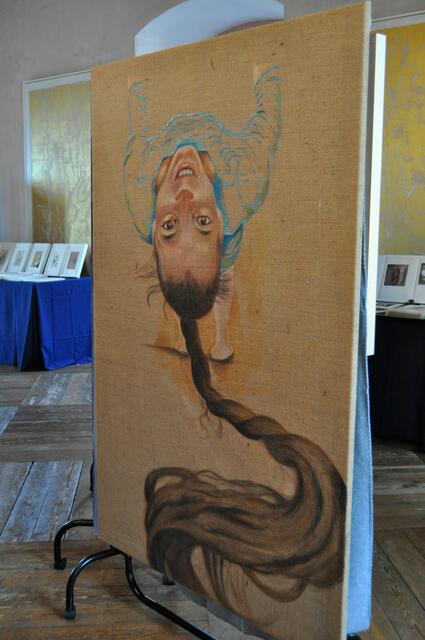 Interessante Kunstwerke gibt es hier zu sehen. | Foto: Daniela Somers