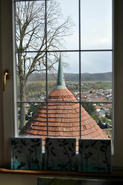 Und immer wieder ein Blick nach draußen. | Foto: Daniela Somers