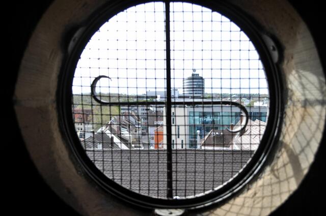 Da waren wir schon fast oben. Nur noch ein paar Stufen. | Foto: Daniela Somers